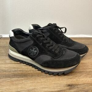 Tory Burch Sawtooth Logo Sneakers